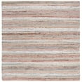 thumbnail image 4 of SAFAVIEH Montauk Darion Striped Cotton Area Rug, Pink/Multi, 2'6" x 4', 4 of 10
