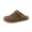Brown, variant on Cushionaire Women's Boulder Genuine Suede Clog with Swivel Strap – Lightweight EVA Sole, Memory Foam Cushioned Insole