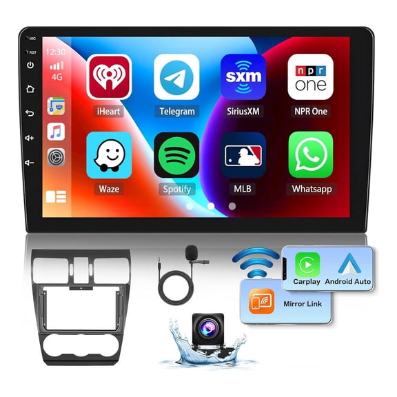 Torovo Car Radio Stereo Subaru Forest Wrx Impreza 2016-2018 2 32G Carplay