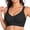 1-black, variant on Women's Wireless Jelly Bra – Full Coverage Seamless No Underwire Adjustable Strap, Ultra-Soft & Breathable for All-Day Comfort