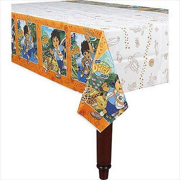 Go Diego Go! Plastic Table Cover (1ct)