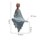 thumbnail image 4 of Pequeña estatua de monje Buda para mesa, figuras de oficina, colección de adornos para macetas Meditación, 4 of 5