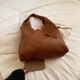 thumbnail image 4 of Bolso Hombro Mujer PU Slouchy Hobo Bag Gran Capacidad Vintage Shopper, 4 of 9