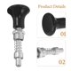 thumbnail image 3 of FESTFENDS 2Ud Pin Para Equipos Fitness Negro Con Y Compatibilidad Amplia Para Máquinas De Gimnasio, 3 of 8