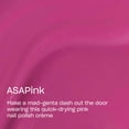 thumbnail image 3 of Esmalte de uñas OPI RapiDry ASAPink Bright Pink Vegan 15 ml, 3 of 6