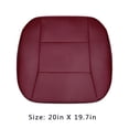thumbnail image 3 of Autoez Car Seat Cover Cushion Universal PU Leather Front Seat Protector Half Surround, 3 of 5