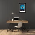 thumbnail image 3 of Trebuth, Heinz 10x14 Black Ornate Wood Framed with Double Matting Museum Art Print Titled - Salute, 3 of 4