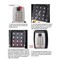 thumbnail image 4 of Key lock box with push button wall mounted spare key storage box portable, 4 of 11