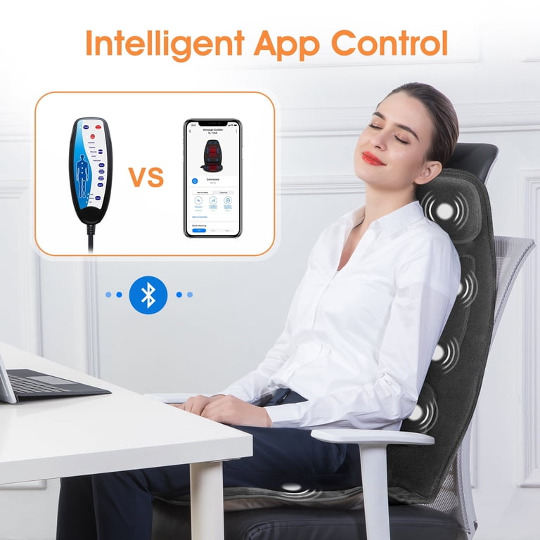 Vibrating Seat Massage Cushion with Heat and App photo 5