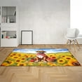 thumbnail image 2 of Vintage Boxer Says Hello Mother's Day Summer Sunflower Field Indoor Rug Boxers Dog Lover Gifts Idea Carpet Living Bed Room Sofa Home Decor - 12005, 2 of 5