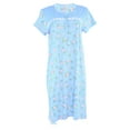 thumbnail image 3 of JEFFRICO Womens Nightgowns Sleepwear Soft Pajama Dress Nightshirts Plus Size, 3 of 5