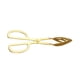 thumbnail image 5 of Pinzas de tijeras de acero inoxidable, pinzas para hornear en la cocina, pinzas para Buffet, utensilios de cocina, pinzas para ensaladas y verduras, Dorado, 5 of 9