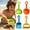 Yellow, variant on CozeLy Multipurpose Shovel Plastic Hand Shovel Ergonomic Grip Portable Camping Shovel Garden Shovel for Beach Sand Scoop and Summer Outdoor Digging Activities