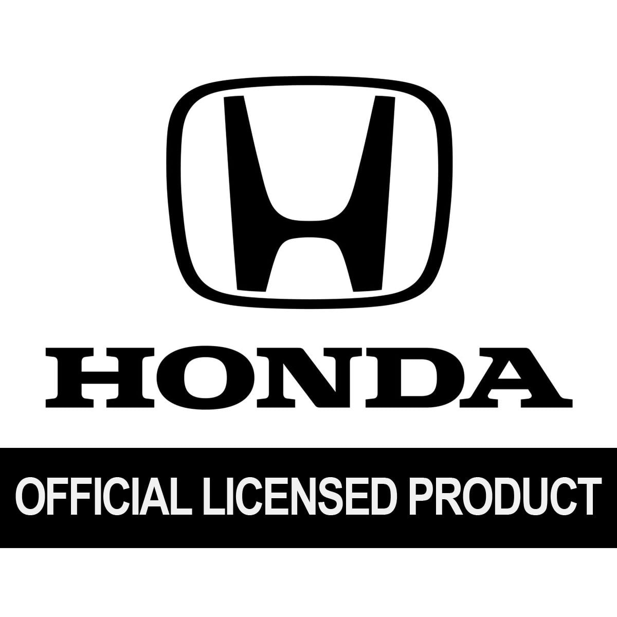 Honda Leather Tear Drop Key Ring (Brown)