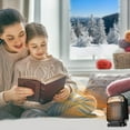 thumbnail image 5 of Portable Space Heater for Indoor Use with Remote - PHIGZNT 70° Oscillating Electric Heater, 17 Inchs, 12H Timer, 1500W Quiet PTC Ceramic Heating with Thermostat, Fast Safety Heat for Home, Bedroom, 5 of 6