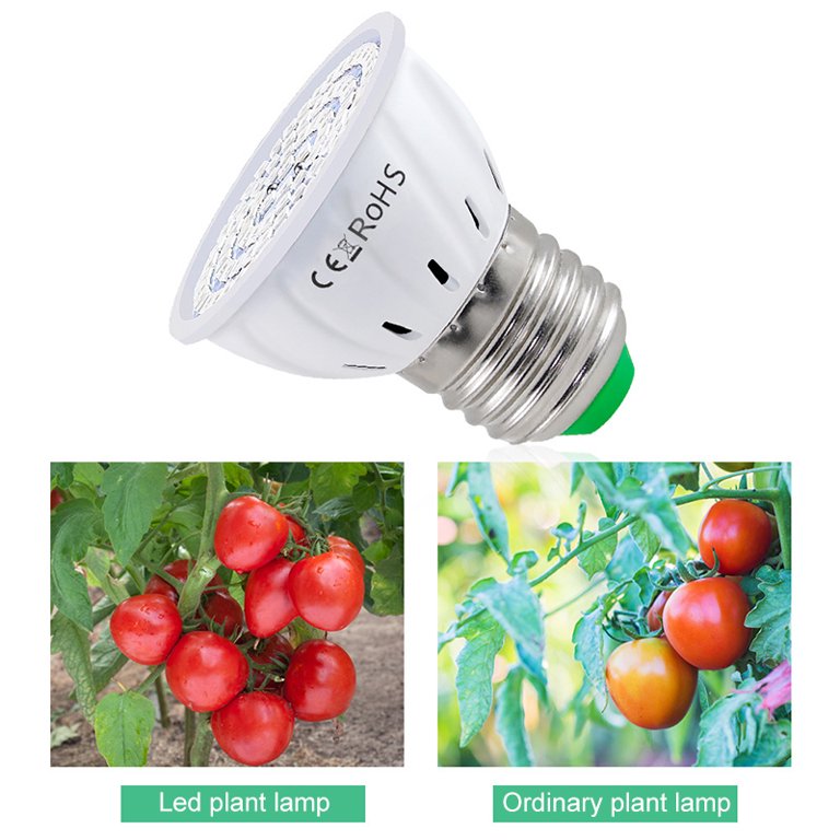 E27 48/60/80 Leds Plantes Grow Light Uv Ir Fleurs Légumes Lampe de