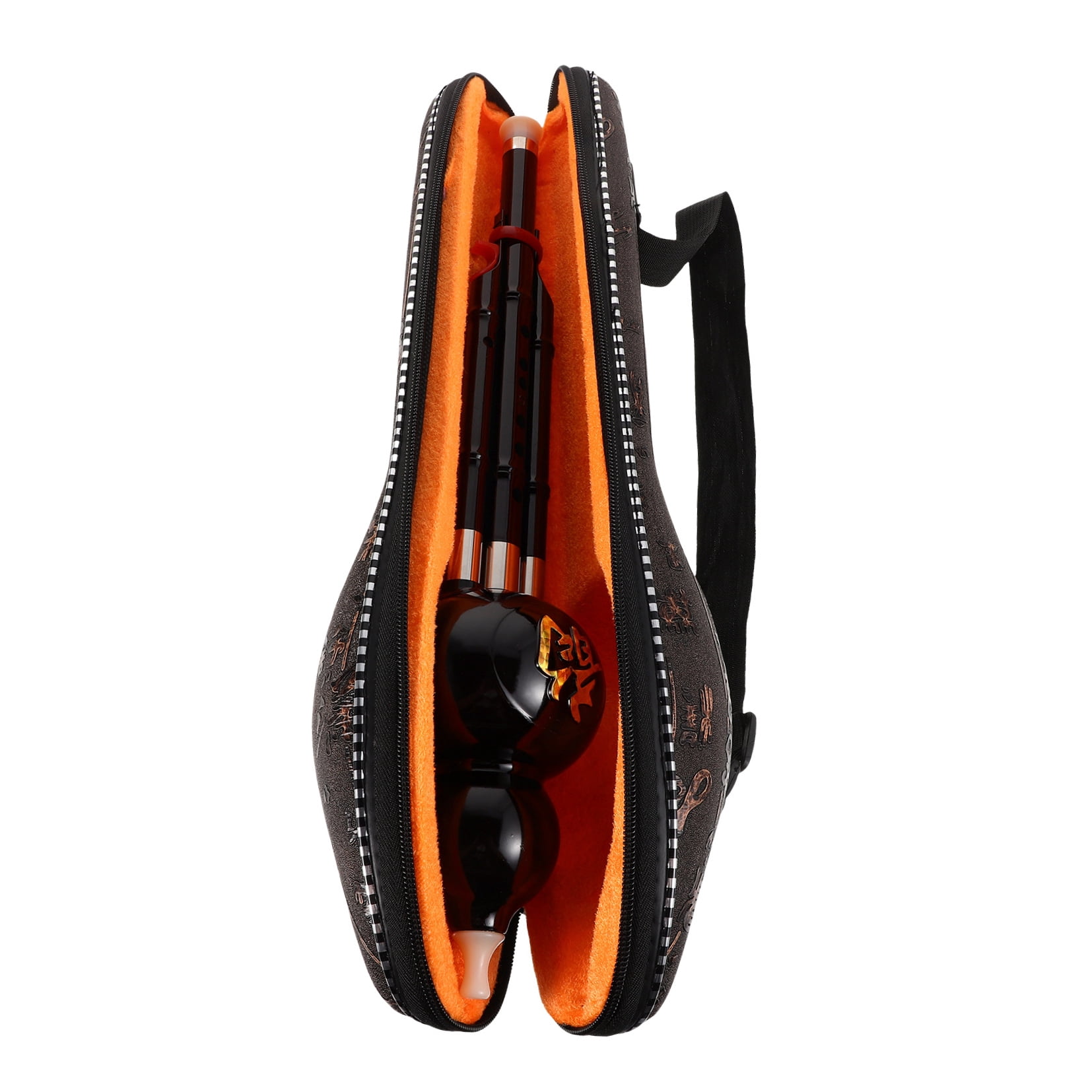 WRISTBIQUE Resin Cucurbit Flute Traditional Chinese Instrument with Clear Sound, Versatile and Easy to Play