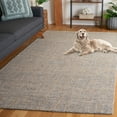 thumbnail image 3 of SAFAVIEH Ebony Kirsten Distressed Area Rug, Blue/Beige, 6' x 6' Square, 3 of 8