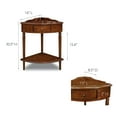 thumbnail image 3 of Corner Stand in Pecan, 3 of 14