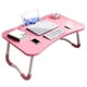 thumbnail image 1 of Mesa De Cama Plegable Para Niños Para Dormitorio, Escritorio De Silicona Antideslizante Duradero Con Asa Y Cajón, Amplia Aplicación, 1 of 8