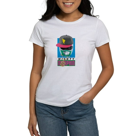 CafePress - Power Rangers Mighty Morphin Women's Value T Shirt - Women's Classic T-Shirt