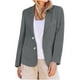 thumbnail image 1 of Blazer de moda para mujer, cárdigan con cuello de manga larga, abrigo informal, blazer, blusa, chaqueta para mujer, 1 of 3