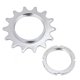 thumbnail image 1 of Piezas de piñones de volante de rueda libre de una sola velocidad de acero duradero para bicicleta de piñón fijo(14T), 1 of 9