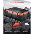 thumbnail image 2 of Car Rooftop Cargo Carrier Bag, 20 Cubic Feet, 840D PVC Luggage Roof Bag, 2 of 6