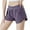 Purple, variant on Tumotour Skirt Shorts For Women Fake Two Piece Sports Shorts Running Casual Loose Breathable Yoga Shorts Summer Tennis Skirt