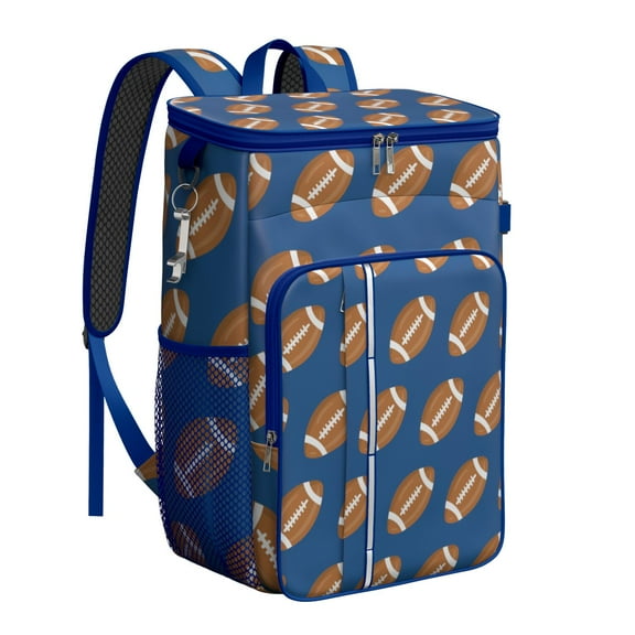 Basketball Insulated Backpack Cooler, Leakproof Sports Bag for Teens, Athletes, and Game Day Essentials