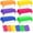 Bright & Dark Colors, variant on 6Pcs Plastic Disposable Tablecloth Assorted Rainbow Neon Colors Rectangle Solid Table Cover 54x72 Inch for Birthday Wedding Graduation Picnic Party Decorations