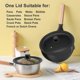 thumbnail image 5 of Universal lid for pots, pans and frying pans - Tempered glass lid with heat-resistant silicone edge fits 26 cm, 28 cm and 30 cm diameter cookware, 5 of 5