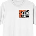 thumbnail image 2 of Batmanga Batman & Robin Comic Art Logo Crew Neck Short Sleeve Men's White T-shirt-Large, 2 of 4