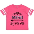 thumbnail image 3 of Inktastic Mimi Grandma Loves Me Girls Toddler T-Shirt, 3 of 5