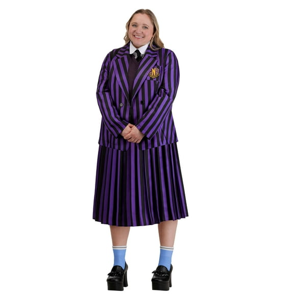 Plus Size Nevermore Academy Enid Sinclair Wednesday Costume for Women
