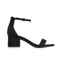 thumbnail image 2 of J. Adams Daisy Block Heel for Adult Females - Black Suede - 9, 2 of 2