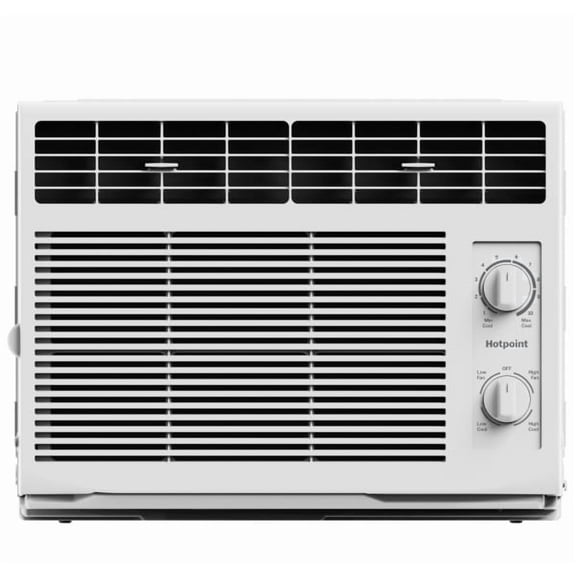 Hotpoint® 5000 BTU, 115V Mechanical Window Air Conditioner, Covers 150 sq. ft.