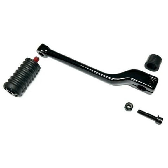 Ultra Black Heel Toe Road Shifter Lever Electra 1984-2023 Harley Limited Touring Street Motorcycle Glide S TK Trike Foot CVO Shift Classic Shaft 33600345 Davidson Mounting Hardware King Shifting FLH