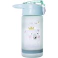 thumbnail image 2 of Botella de agua con pajita, para deportes, 500 ml, de plástico, sin BPA, K8849, 2 of 4