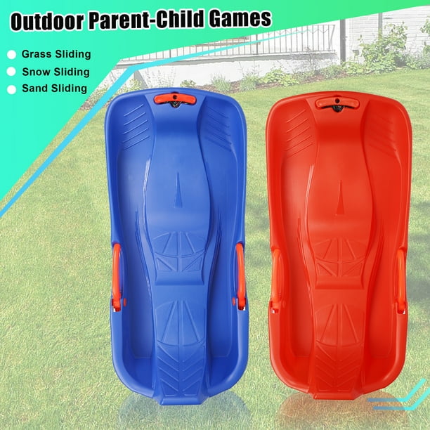 uhomepro 2Pack Outdoor Sleds for Kids Toddlers Grass Sand Sliding