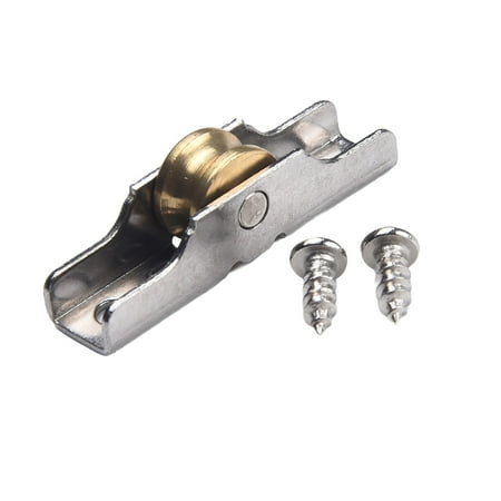 

Old-Fashioned Sliding Shutter Pulley Screen Shutter Stainless Steel Copper Wheel 10mm single groove