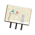 thumbnail image 1 of Caroline's Treasures Christmas Presents Friends Bedlington Terrier correa azul o llavero BB2562TH68, triple Caroline's Treasures BB2562TH68, 1 of 1