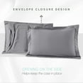 thumbnail image 5 of 1pc SOLID Gray Comforter Full/Queen Gray, 5 of 5