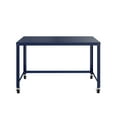 thumbnail image 6 of Space Solutions Ready-to-Assemble 48-inch Wide Mobile Metal Desk for Home Office, Navy, 6 of 7
