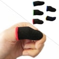 thumbnail image 4 of Controlador de funda para , funda para , pantalla táctil, yemas de los dedos, juego de fibra de carbono, juego de fundas para dedos par 5 piezas, 4 of 7