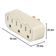 thumbnail image 4 of Multicontacto Volteck Truper Triple, 4 of 4