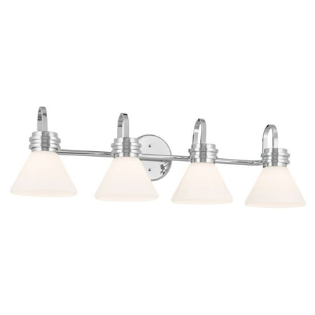 

Kichler 55156 Farum 4 Light 34 Wide Vanity Light - Chrome