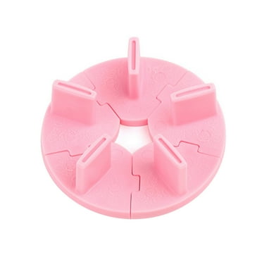 Nail Art Display Tips Stand Holder Practice Frame Manicure Tools (Pink) Gueiykk