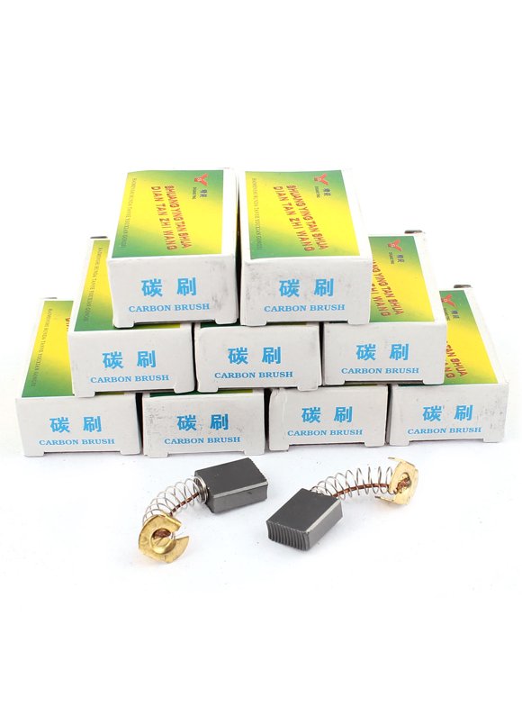 Unique Bargains 20Pcs CB153 Electric Tool Spare Part 16mm x 13mm x 6mm Motor Carbon Brush