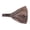 Brown, variant on Yellow Stretchy Headwrap Tye Dye Boho Wide Headband Yoga (Motique Accessories)